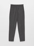LC Waikiki Carrot Cut Women Pants With Elastic Waist